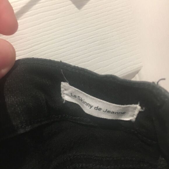 FRAME Le Skinny de Jeanne stripe cutout ankle - Picture 4 of 5